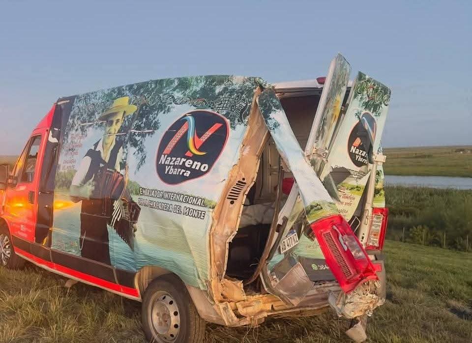 NAZARENO IBARRA PROTAGONIZ&Oacute; UN CHOQUE EN CADENA CUANDO REGRESABA DE UNA GIRA POR BUENOS AIRES 