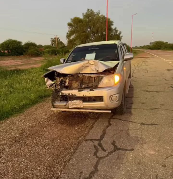 EL M&Uacute;SICO DAVID G&Oacute;MEZ SUFRI&Oacute; UN ACCIDENTE EN LA PROVINCIA DE SALTA. 