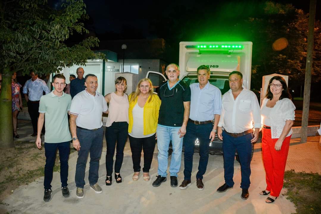 EN CHOROTIS, ZDERO ENTREGÓ UNA AMBULANCIA Y HABILITÓ UNA UNIDAD DE PROTECCIÓN INTEGRAL (UPI).