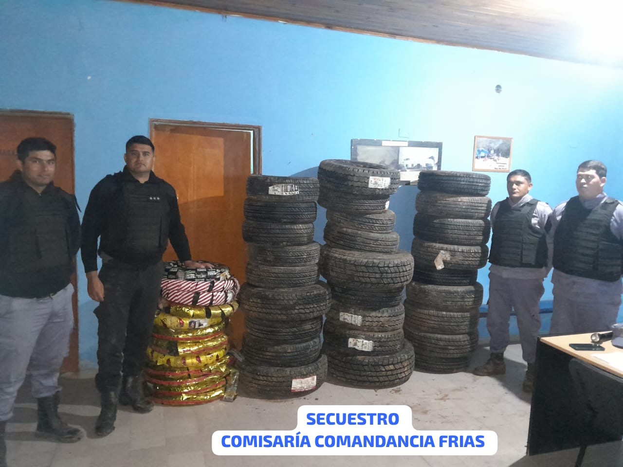 NI EL BARRO DETIENE LAS OPERACIONES DE BLINDAJE RURAL EN EL IMPENETRABLE CHAQUEÑO