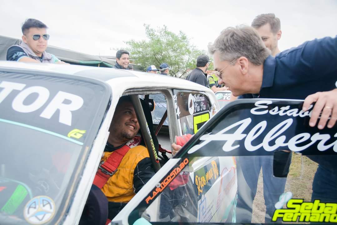 SÁENZ PEÑA: ZDERO ACOMPAÑÓ LA 2DA. FECHA DEL AUTOMOVILISMO ZONAL.