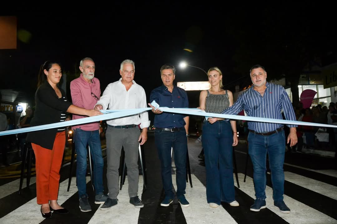 RESISTENCIA: ZDERO INAUGURÓ LAS OBRAS DEL TRAMO II DE LA AVENIDA 25 DE MAYO.