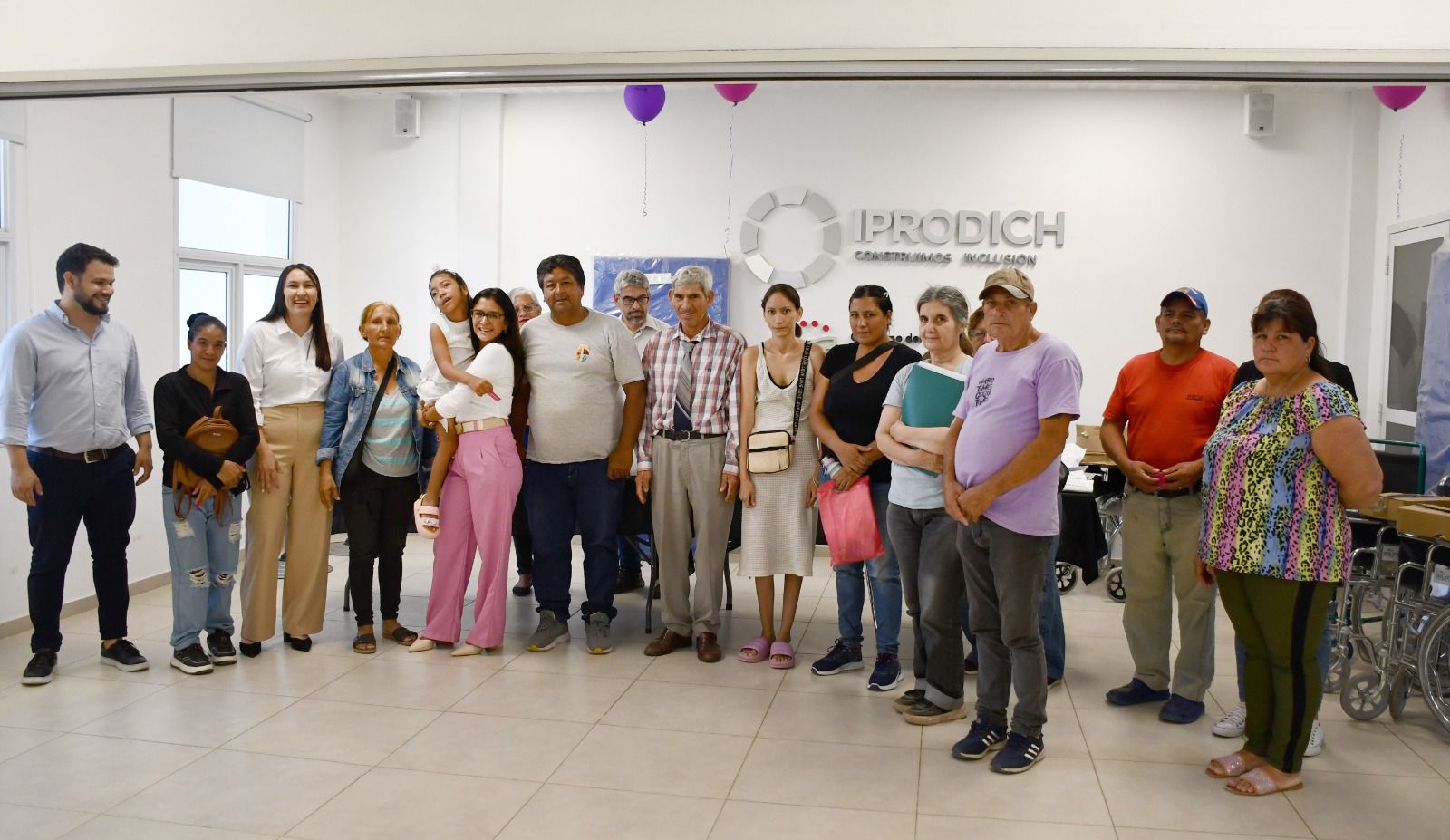 IPRODICH ENTREG&Oacute; AYUDAS T&Eacute;CNICAS Y MEJORA LA CALIDAD DE VIDA DE 30 FAMILIAS.