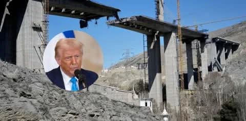 TRUMP AMENAZ&Oacute; CON DESTRUIR PUENTES Y CENTRALES EL&Eacute;CTRICAS IRAN&Iacute;ES.