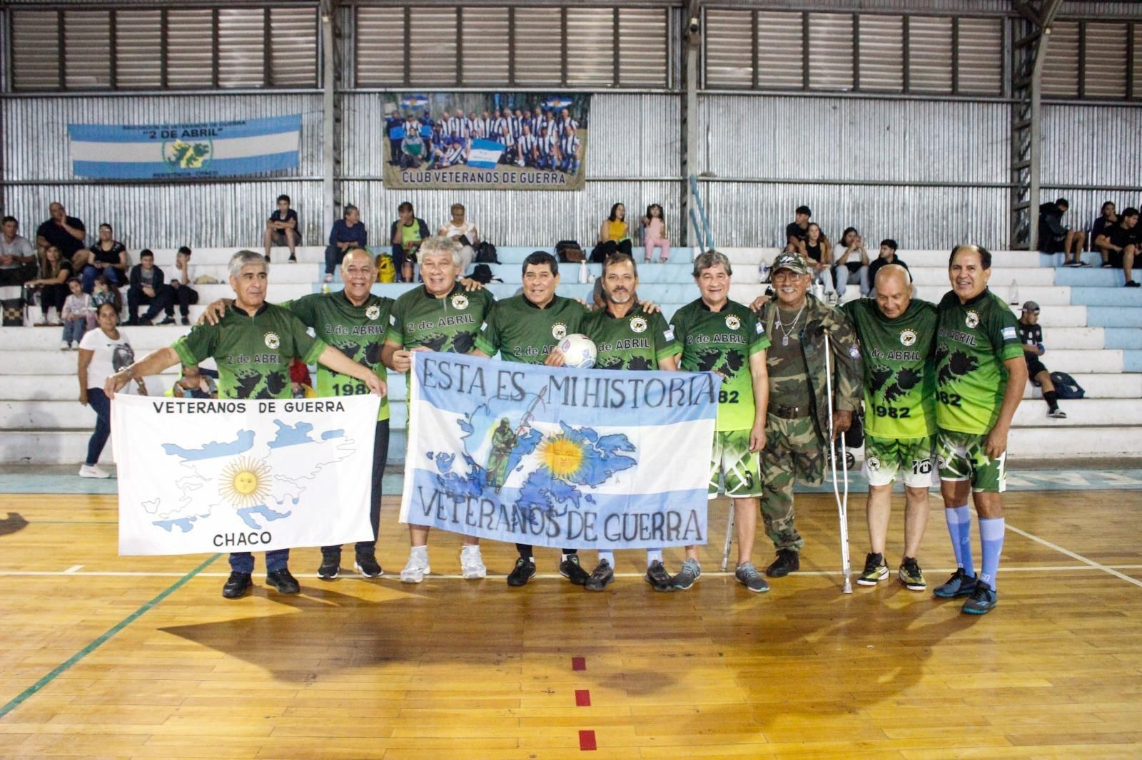 MALVINAS MEMORIA VIVA: JORNADA RECREATIVA Y DEPORTIVA EN EL POLIDEPORTIVO JAIME ZAPATA.
