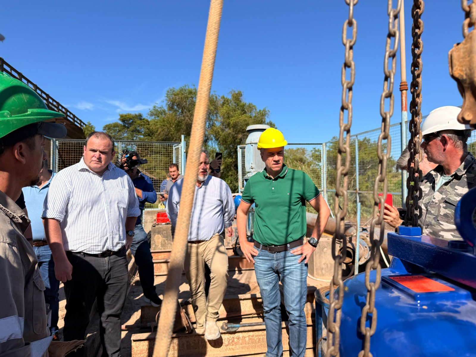 GRAL. SAN MART&Iacute;N: SUMAN UNA NUEVA BOMBA PARA REFORZAR LA PRESI&Oacute;N DE AGUA.