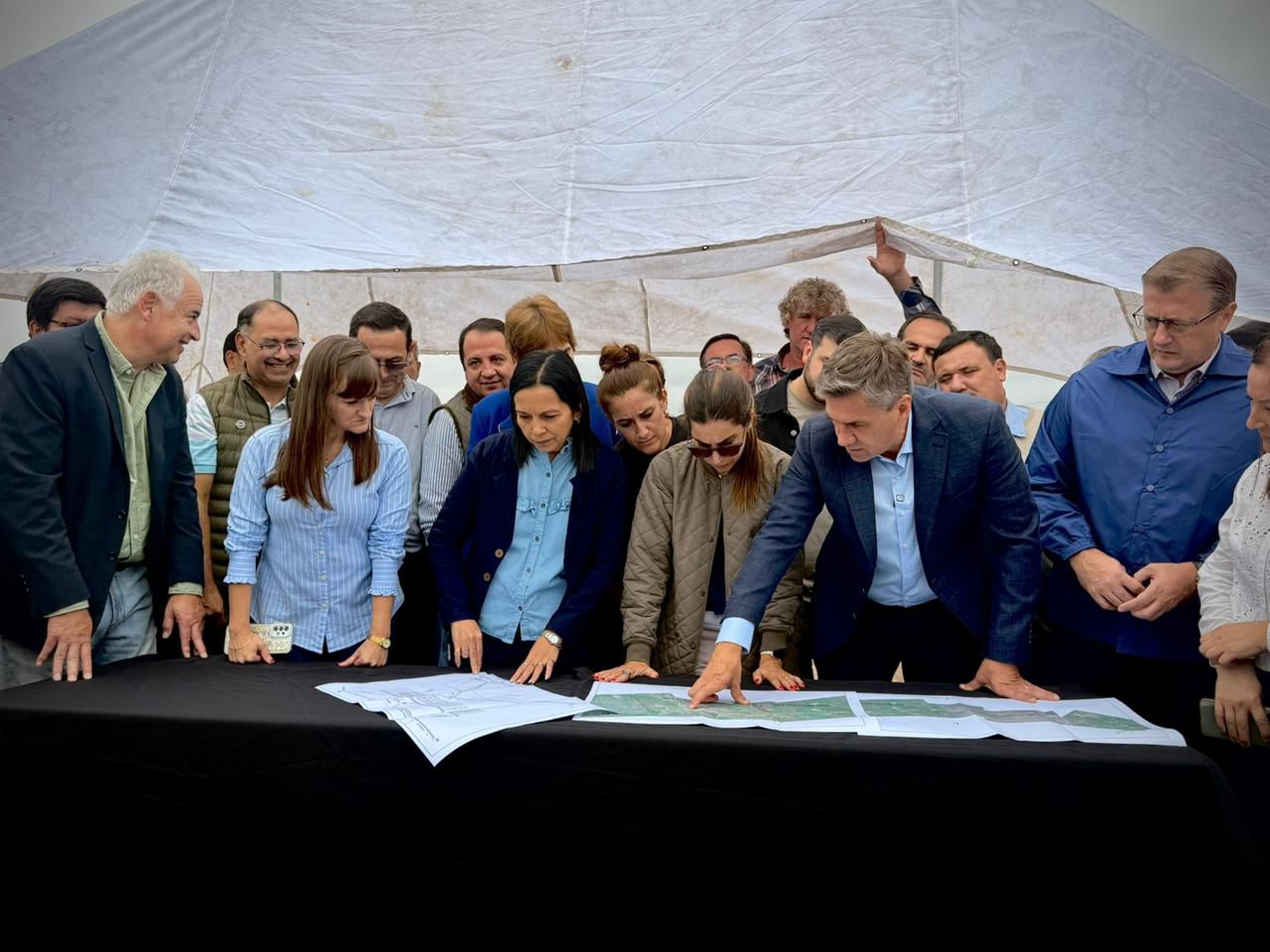 VILLA &Aacute;NGELA: &ldquo;LA RUTA 13 ES UNA OBRA TRASCENDENTAL PARA EL CHACO&rdquo; DIJO EL GOBERNADOR ZDERO.