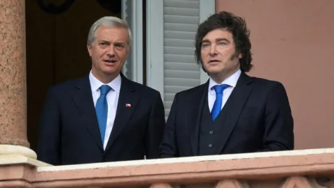 CHILE RESPALD&Oacute; EL RECLAMO POR MALVINAS EN EL ENCUENTRO CON MILEI 