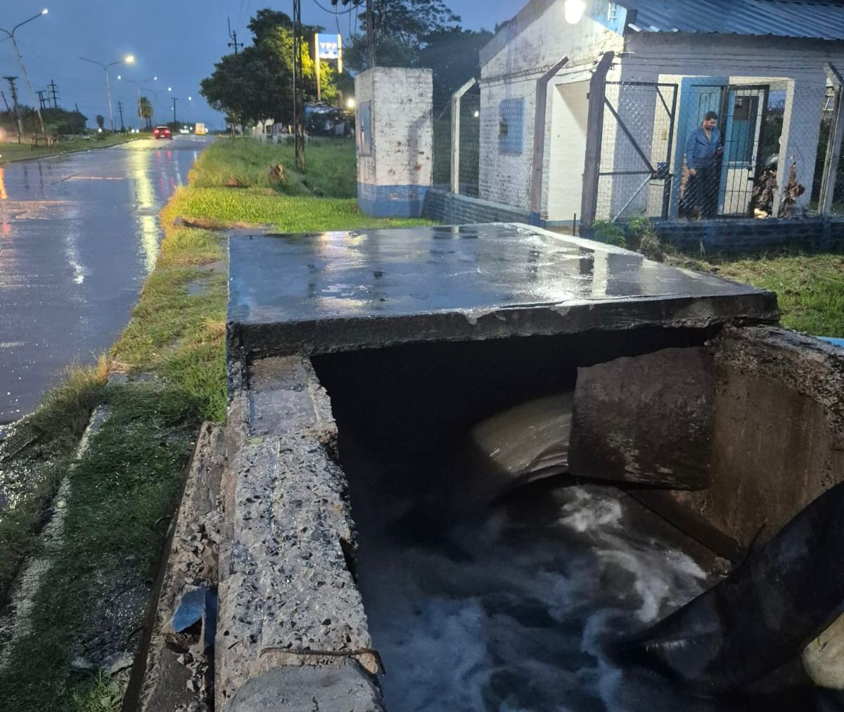 EL SISTEMA DE DRENAJE DEL GRAN RESISTENCIA FUNCIONA CON NORMALIDAD, TRAS LAS INTENSAS LLUVIAS.
