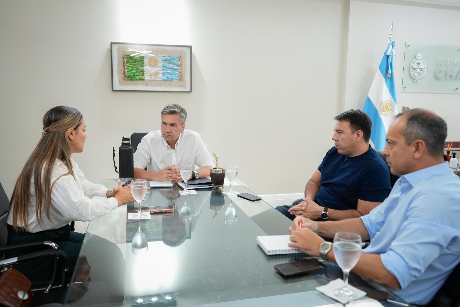 ZDERO AVANZA CON INTENDENTES EN UNA AGENDA DE TRABAJO CONJUNTO.