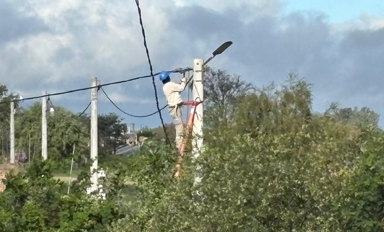 OPERATIVO ANTIFRAUDE: SECHEEP ELIMIN&Oacute; TENDIDOS CLANDESTINOS EN RESISTENCIA.