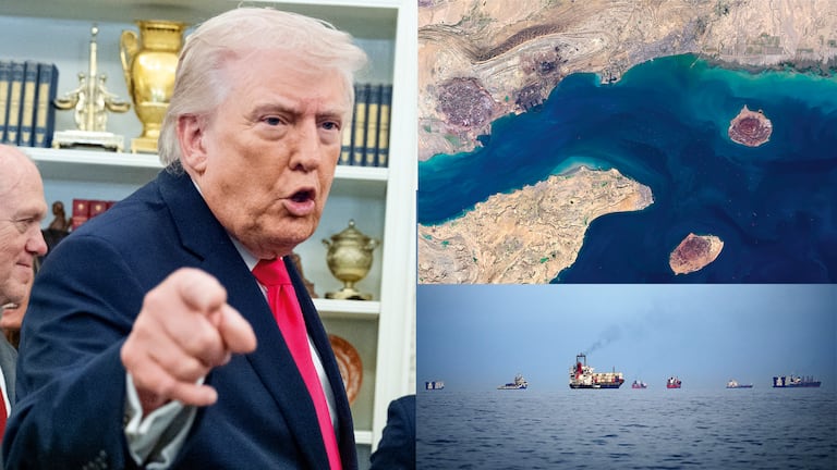 ESTADOS UNIDOS BLOQUEAR&Aacute; EL ESTRECHO DE ORMUZ Y LANZ&Oacute; UNA ADVERTENCIA A IR&Aacute;N.