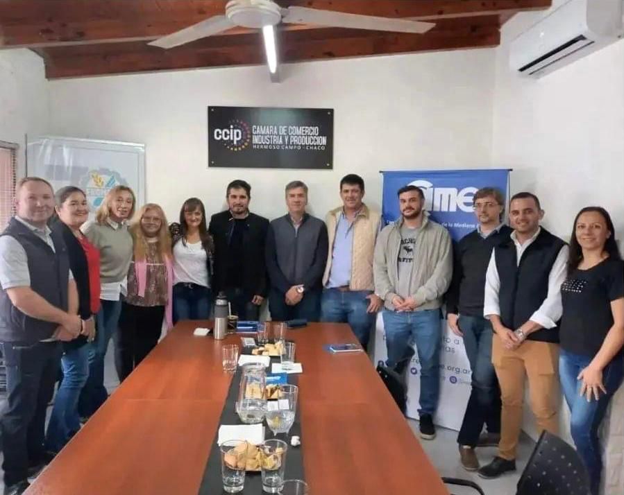 ZDERO EN HERMOSO CAMPO: “VAMOS A GENERAR MÁS OPORTUNIDADES DE DESARROLLO Y SEGURIDAD PARA LOS COMERCIOS”.