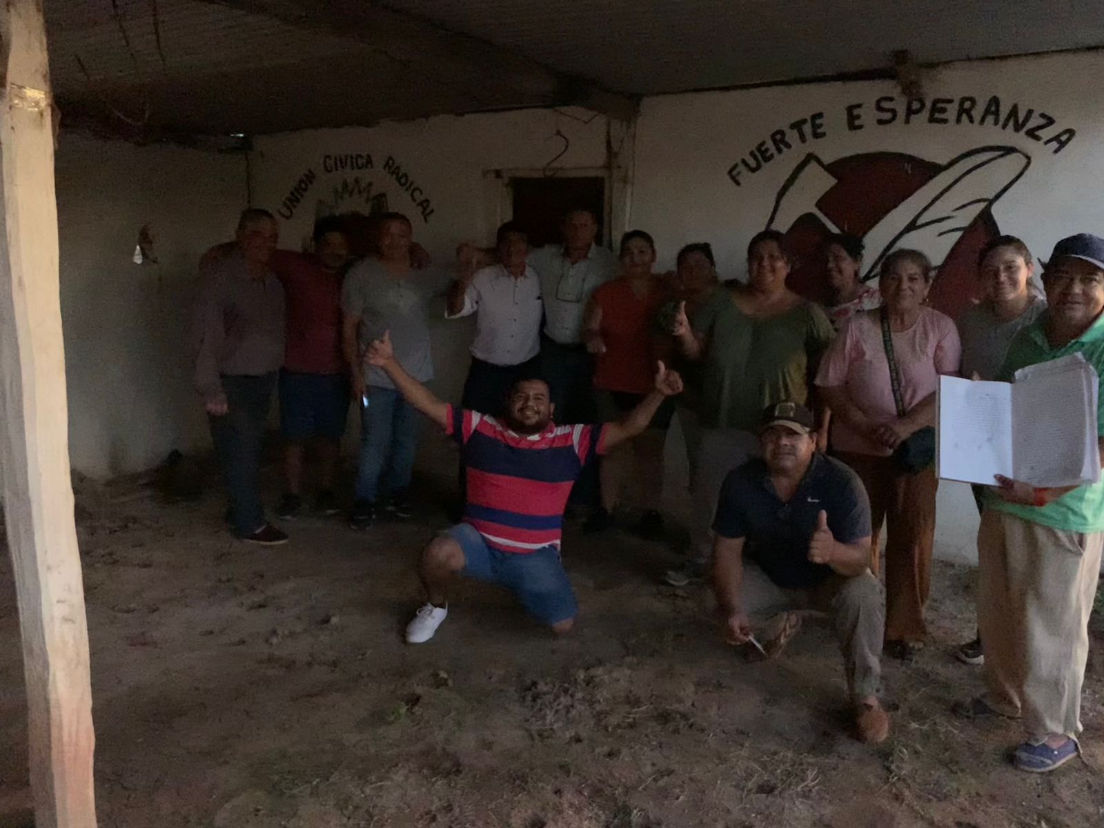 LA UCR DE FUERTE ESPERANZA ELIGIÓ A SUS AUTORIDADES PARTIDARIAS. RAMÓN RUIZ DÍAZ ES EL NUEVO PRESIDENTE DEL PARTIDO LOCAL. 