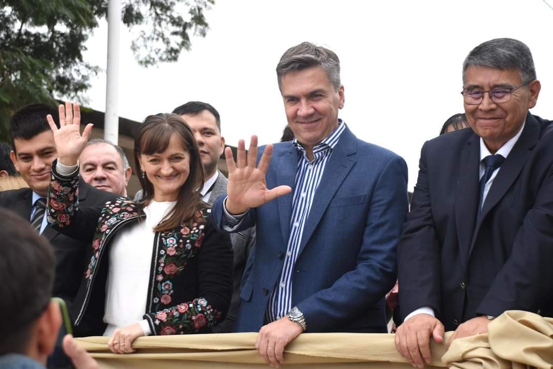 EL GOBERNADOR ACOMPAÑÓ EL 142 ANIVERSARIO DE LAS PALMAS.