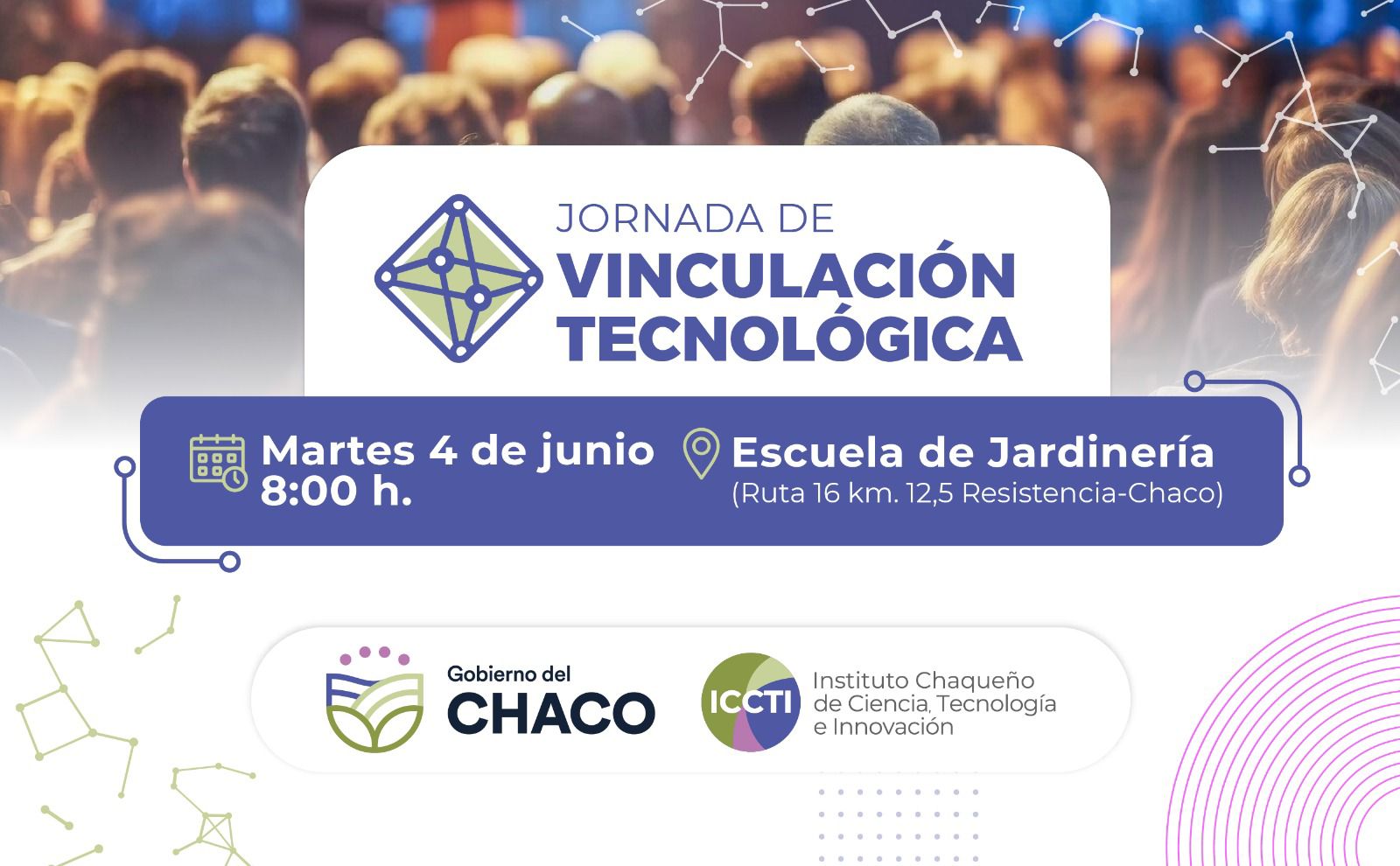 EL ICCTI INVITA A LA PRIMERA JORNADA DE VINCULACIÓN TECNOLÓGICA EN RESISTENCIA.
