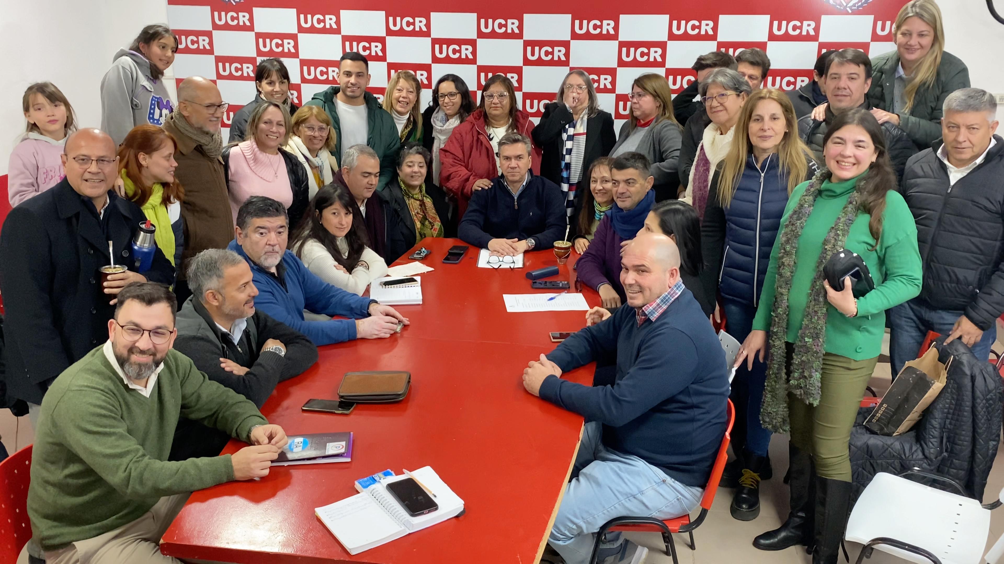 NUEVA CONDUCCIÓN EN LA UCR CHACO: COMENZÓ LA ETAPA DE LEANDRO ZDERO.