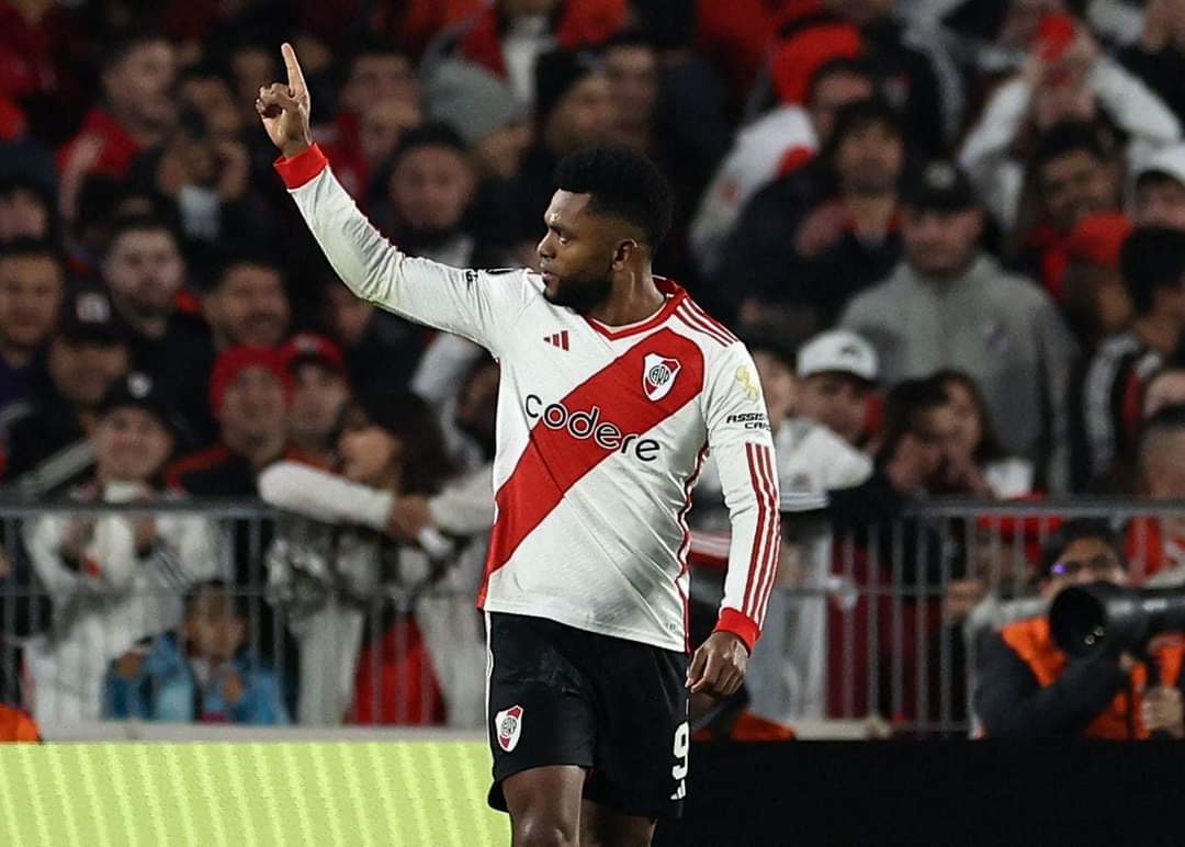 RIVER GANÓ 2-0 A TÁCHIRA CON DOS GOLES DE BORJA Y TERMINÓ COMO EL MEJOR PRIMERO DE GRUPOS 