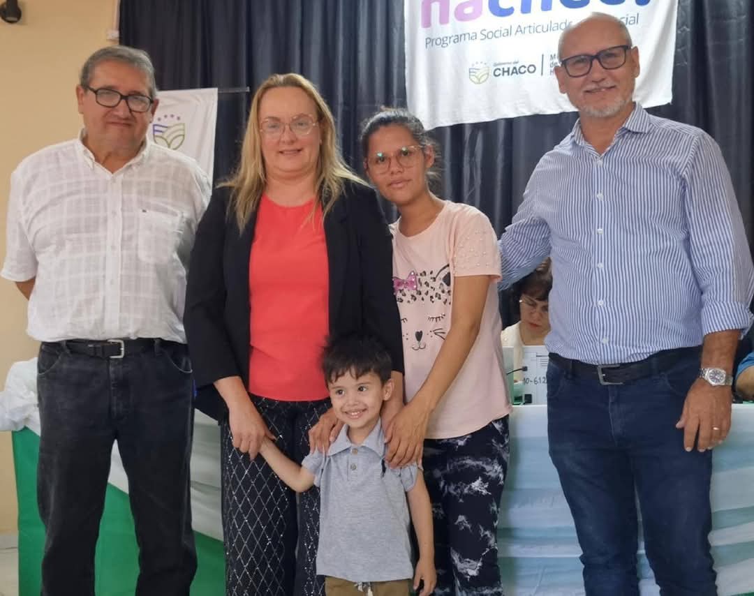 SE SORTEARON VIVIENDAS PARA FAMILIAS EN PAMPA DEL INFIERNO.