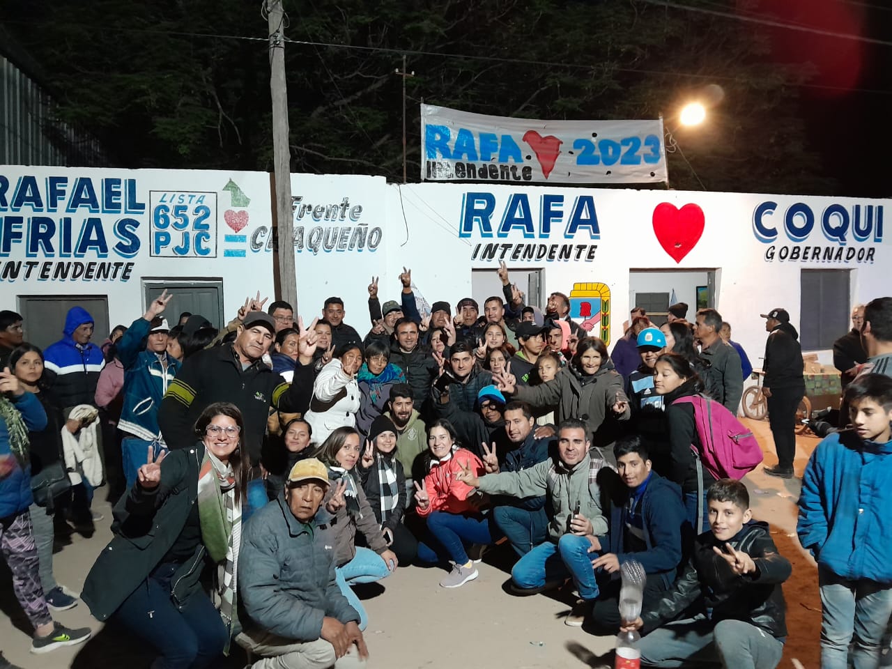 MIRAFLORES: EL CR. RAFAEL FRIAS FUE EL MAS VOTADO EN LA LOCALIDAD EN ESTAS PASO 2023. 