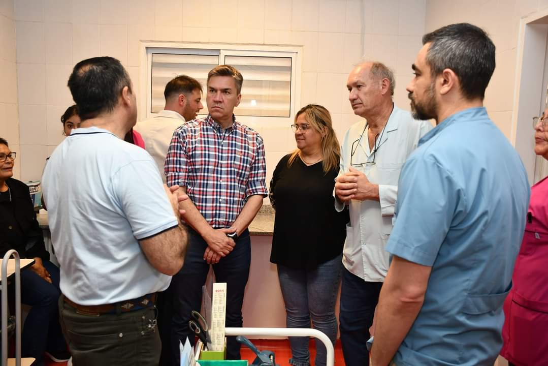 VILLA BERTHET: ZDERO ENTREGÓ ELEMENTOS AL HOSPITAL LOCAL 