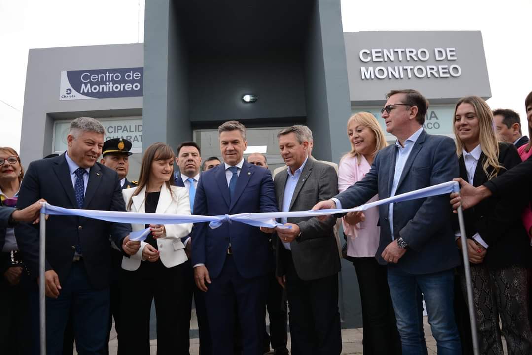 CHARATA: ZDERO INAUGURÓ EL CENTRO DE MONITOREO MUNICIPAL Y DIVISIÓN 911.