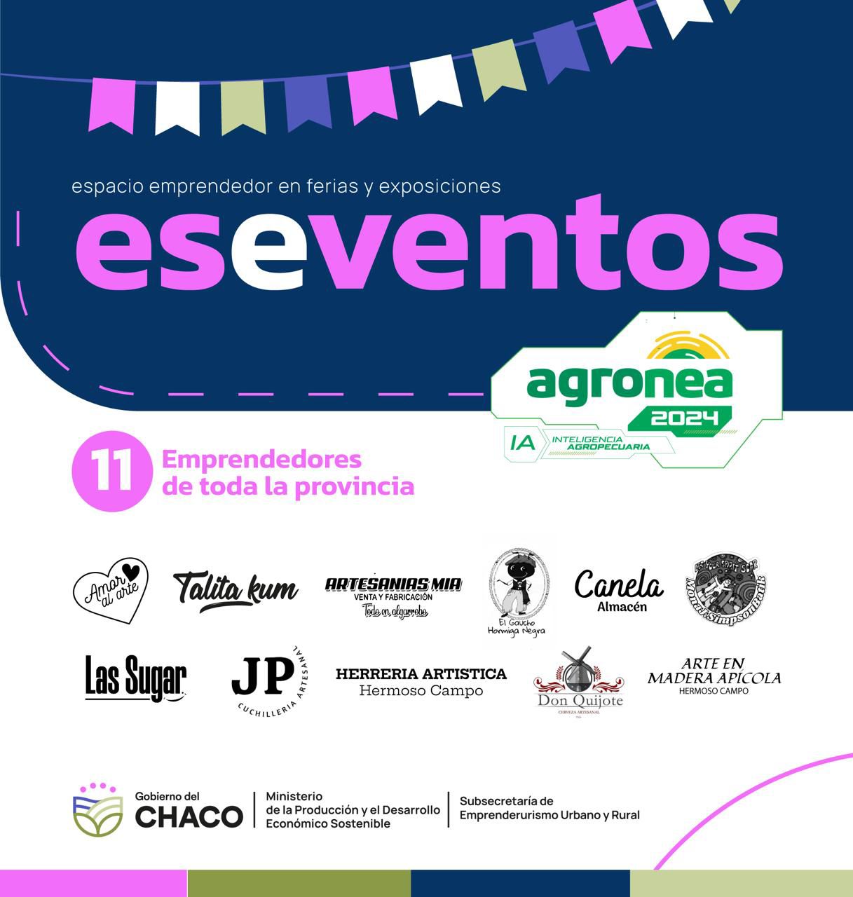 FERIA DE EMPRENDEDORES EN AGRONEA 2024.