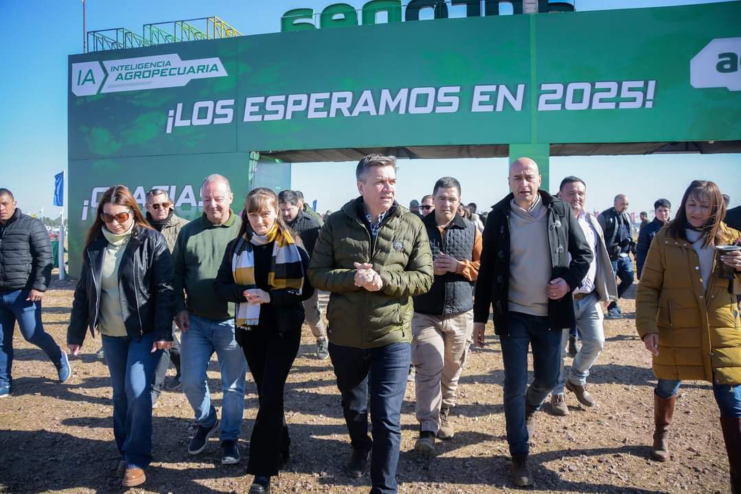 ÚLTIMO DÍA DE AGRONEA 2024: “NOSOTROS DECIDIMOS HACER UNA ALIANZA CON EL CAMPO Y NO DECLARARLOS ENEMIGOS”, DIJO EL GOBERNADOR.