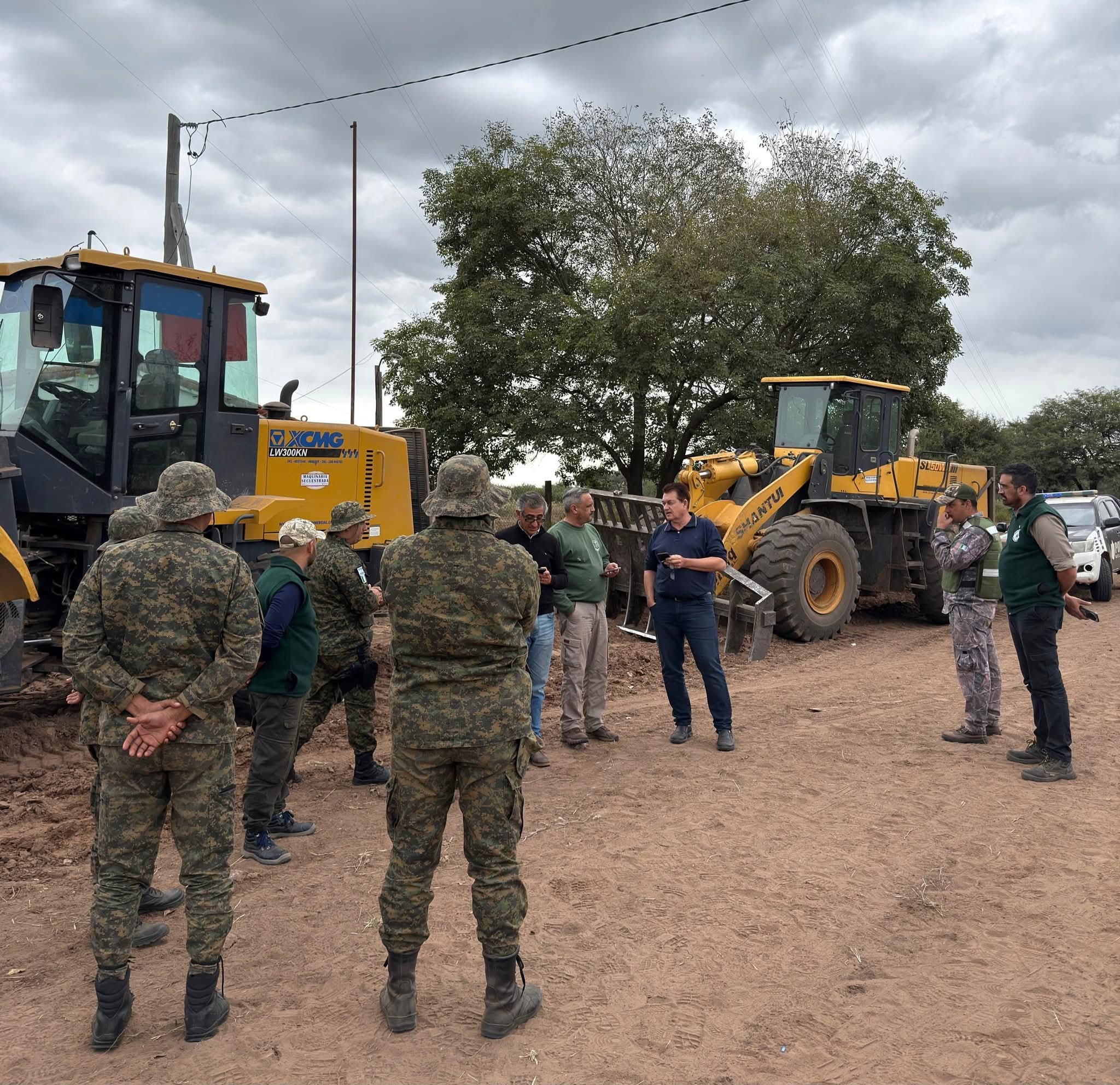 PAMPA DEL INFIERNO: NUEVO OPERATIVO CONTRA EL DESMONTE ILEGAL