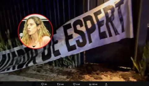 DETUVIERON A UNA MILITANTE K, POR EL ATAQUE VANDÁLICO A LA CASA DE ESPERT.