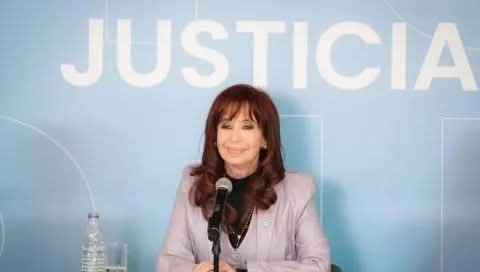 CRISTINA KIRCHNER SE ADELANTÓ AL FALLO: 