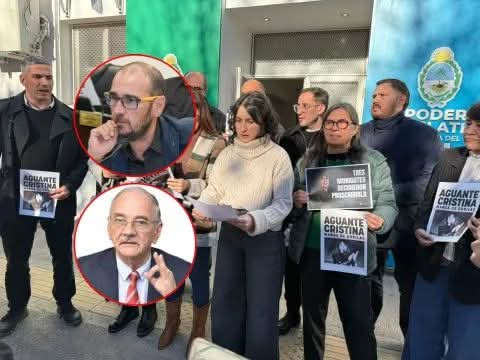 EL FRENTE INTEGRADOR NEGÓ HABER FIRMADO UN DOCUMENTO A FAVOR DE CRISTINA KIRCHNER.