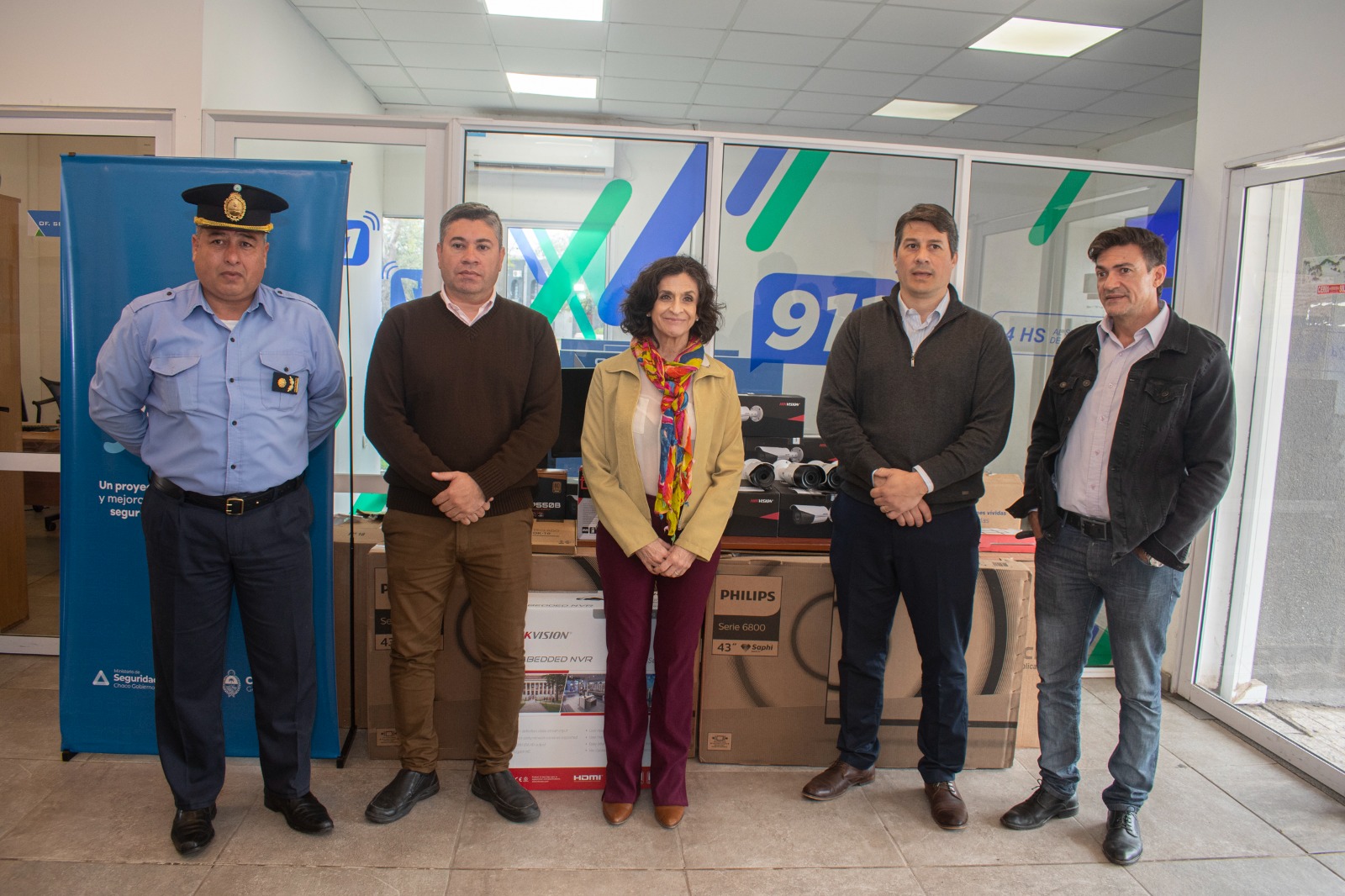 EL GOBIERNO FORTALECE LA VIDEOVIGILANCIA A TRAVÉS DEL PROGRAMA MUNICIPIOS SEGUROS.