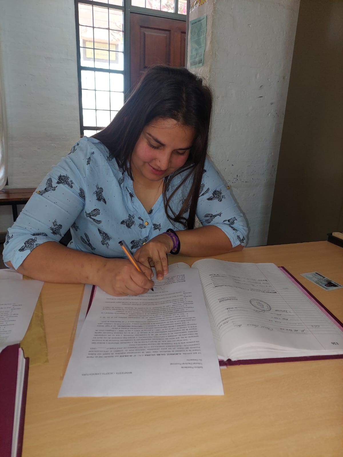 DALMA ALBORNOZ FIRMÓ LA ACEPTACIÓN DE CANDIDATURA A DIPUTADA PROVINCIAL POR JXC. 👍