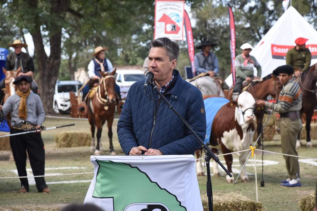 MACHAGAI: EL GOBERNADOR ZDERO ENCABEZÓ HOY LA 79° EXPOSICIÓN NACIONAL DE GANADERÍA, GRANJA, INDUSTRIA Y COMERCIO.