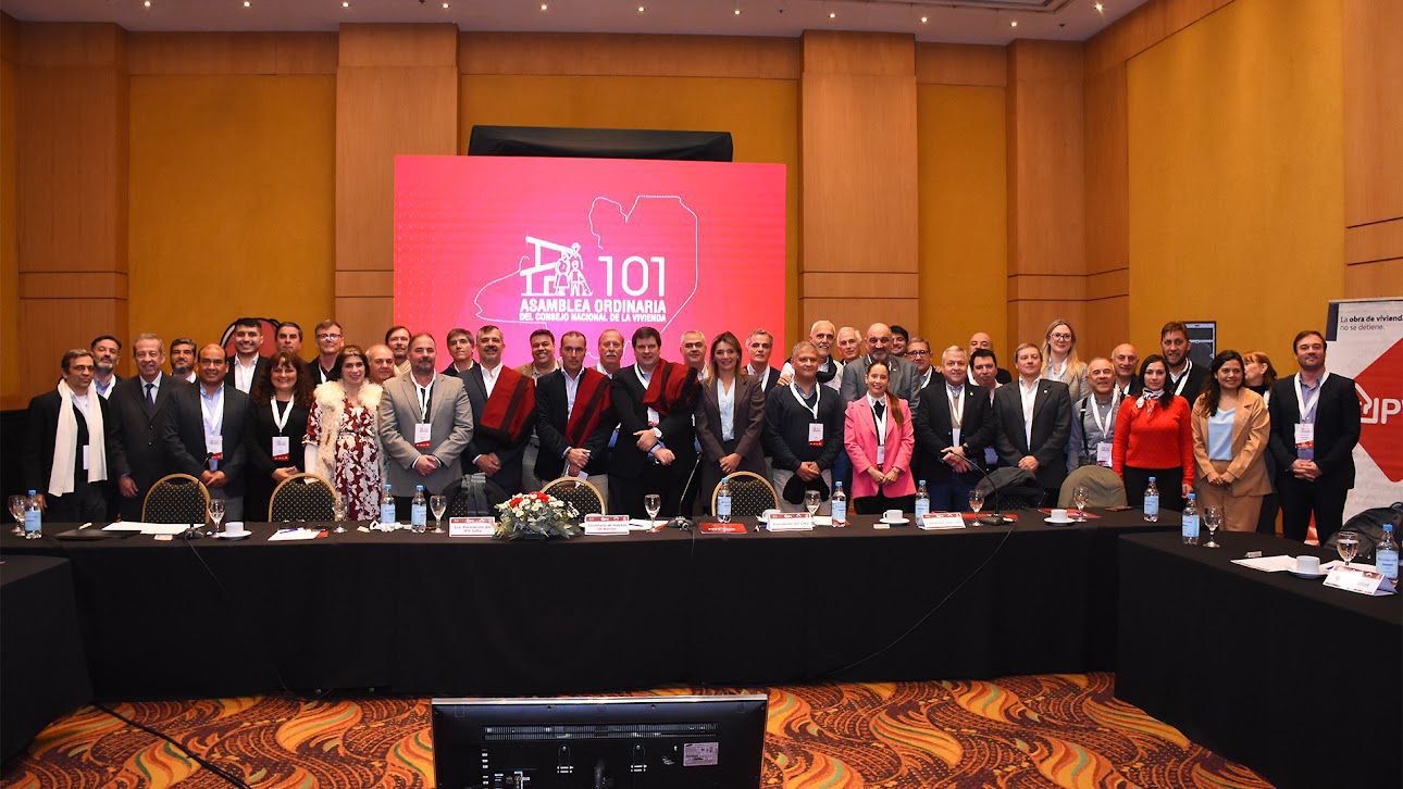 CHACO PARTICIPÓ DE LA 101 ASAMBLEA DEL CONSEJO NACIONAL DE LA VIVIENDA.