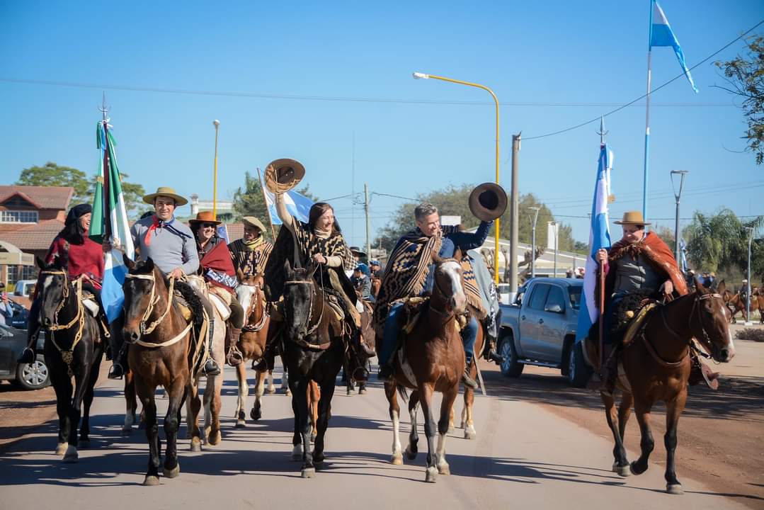 SANTA SYLVINA: ZDERO ACOMPAÑÓ LA 8VA. FIESTA DEL LOCRO Y LA ARGENTINIDAD.