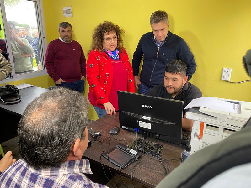 BIENAL DEL CHACO: EL MINISTERIO DE GOBIERNO REALIZA UN OPERATIVO DE DNI.