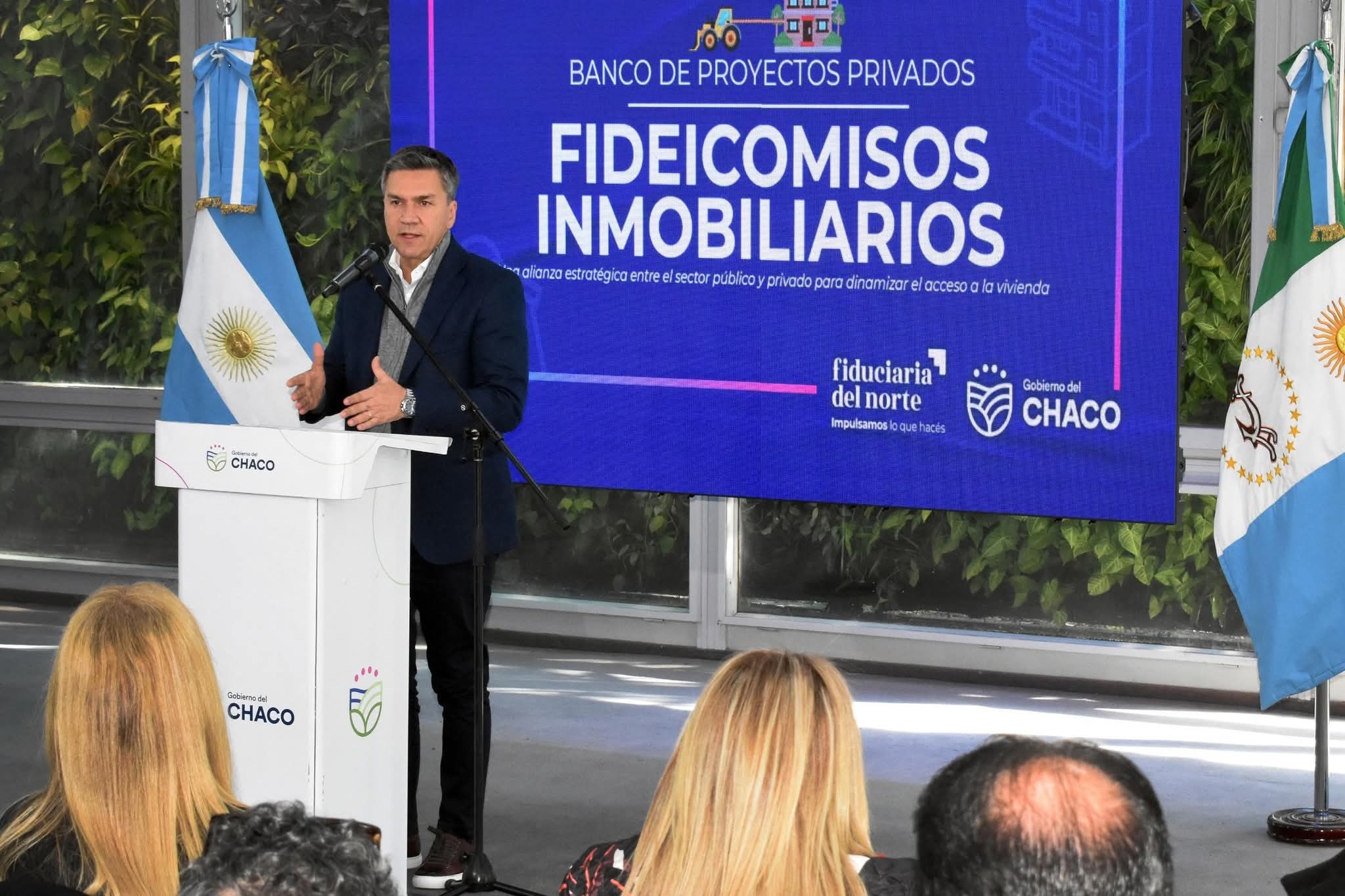 EL GOBERNADOR ZDERO LANZÓ EL BANCO DE PROYECTOS PRIVADOS DE  FIDEICOMISOS INMOBILIARIOS. 
