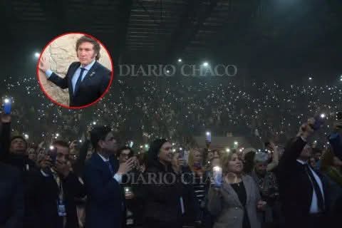 LA ENTRADA PARA VER A MILEI EN LA IGLESIA DEL PASTOR LEDESMA CUESTA HASTA $ 100.000.