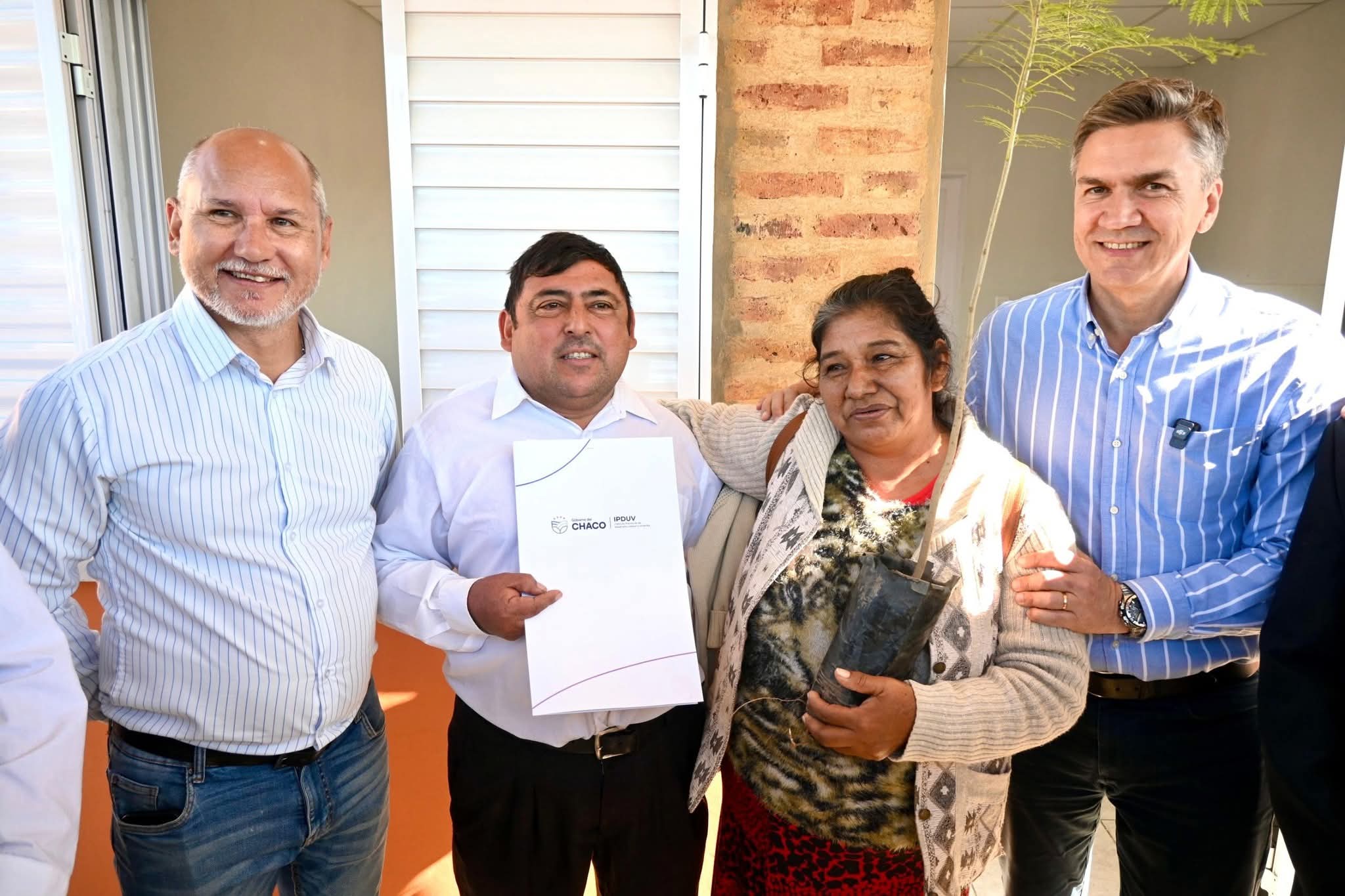 PLAN PROVINCIAL 200 VIVIENDAS ÑACHEC: FAMILIAS DE EL ESPINILLO YA TIENEN SU CASA PROPIA.