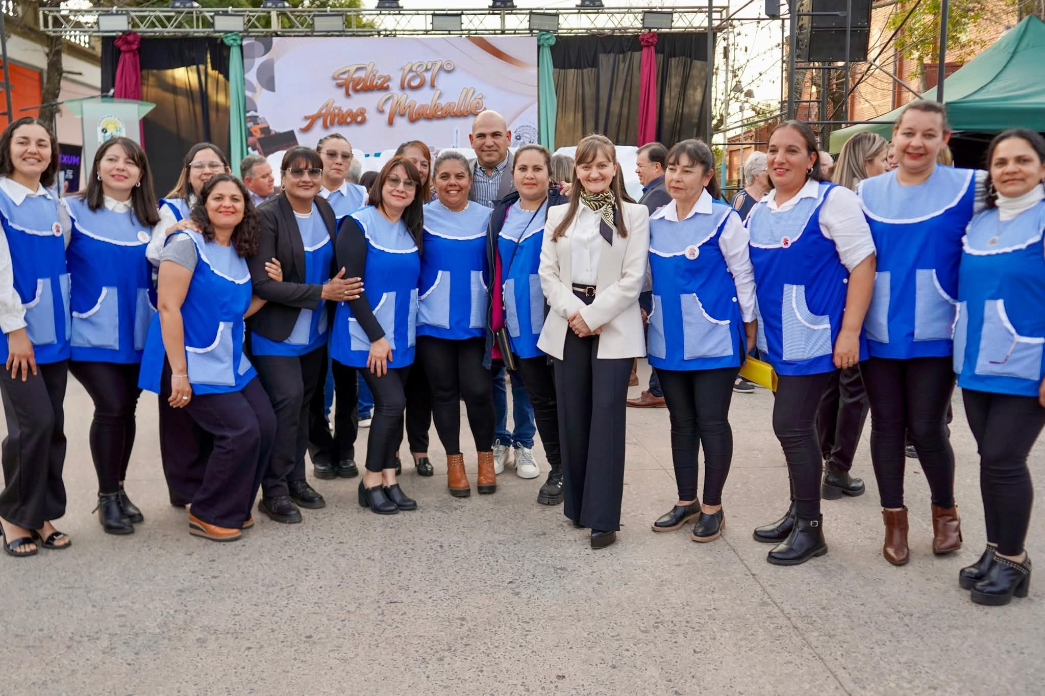 MAKALLÉ: LA VICEGOBERNADORA SCHNEIDER ACOMPAÑÓ EL 137° ANIVERSARIO DE LA LOCALIDAD.