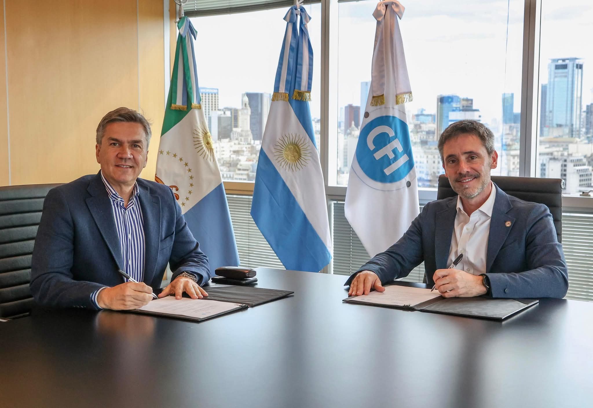BUENOS AIRES: EL GOBERNADOR ZDERO FIRMÓ UN NUEVO CONVENIO CON EL CFI.