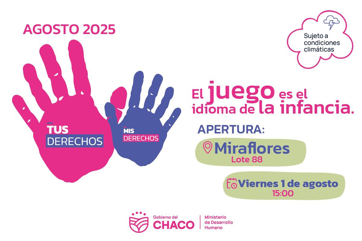MES DE LA INFANCIA: CHACO LANZA “MIS DERECHOS, TUS DERECHOS” DESDE MIRAFLORES.