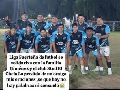 FUERTE ESPERANZA: SE DESCOMPENSO EN LA CANCHA, FALLECIÓ ANTES DE LLEGAR AL HOSPITAL.
