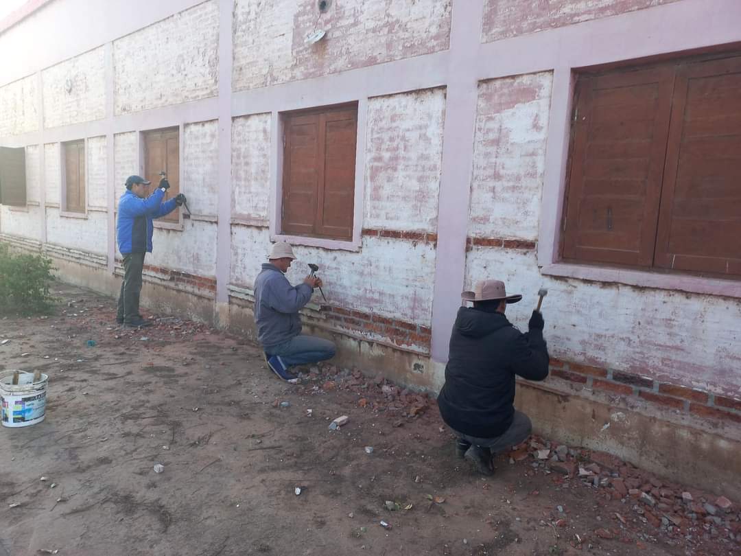 COMENZARON LOS TRABAJOS DE REFACCIÓN DEL CIC DE MIRAFLORES 