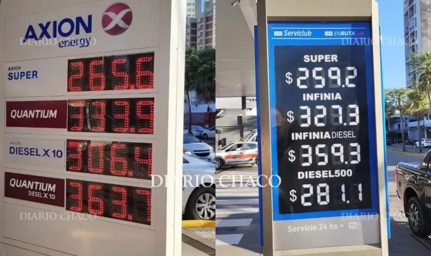 YPF Y AXION SE SUMARON A LOS AUMENTOS DE COMBUSTIBLE DE AGOSTO: ASI QUEDARON LOS NUEVOS VALORES.