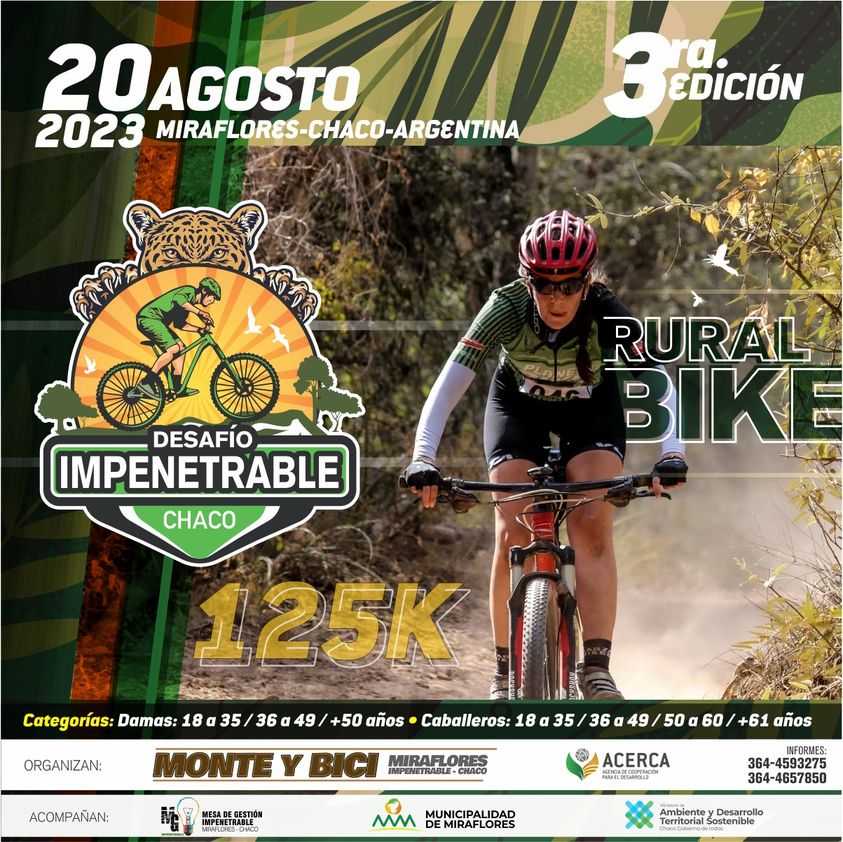 SE CORRE EL 20 DE AGOSTO: TODO LISTO PARA LA TERCERA EDICIÓN DEL DESAFÍO IMPENETRABLE. 