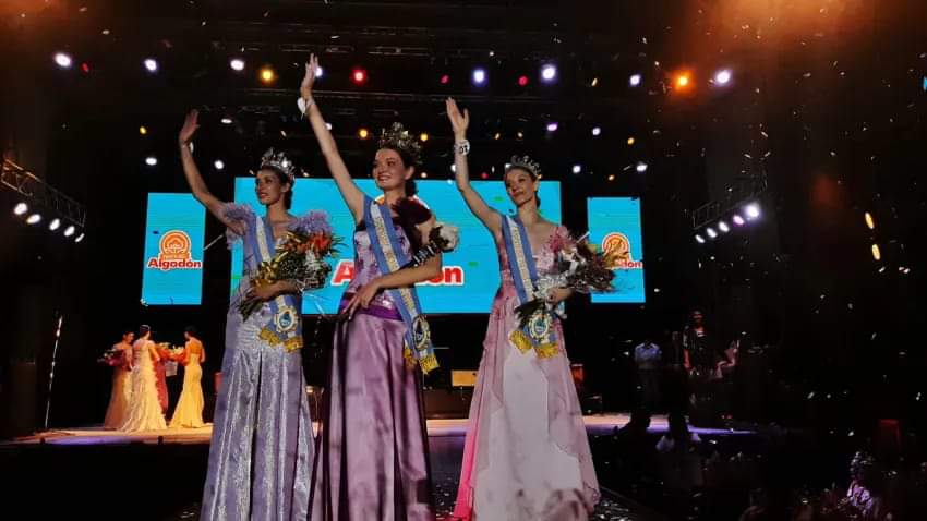 SERENA BARBERTTI ACOSTA FUÉ ELEGIDA COMO LA NUEVA REPRESENTANTE DE LA FIESTA DEL ALGODÓN. 