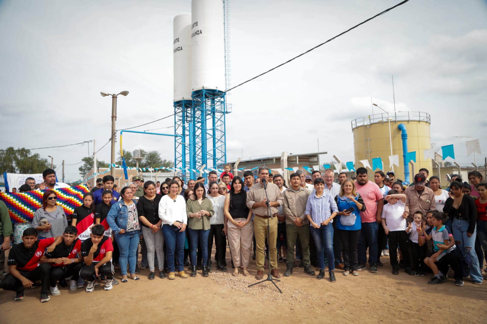 CAPITANICH HABILITÓ EL ACUEDUCTO WICHI II, QUE GARANTIZARÁ LA PROVISIÓN DE AGUA EN CUATRO LOCALIDADES Y PARAJES DEL IMPENETRABLE. 